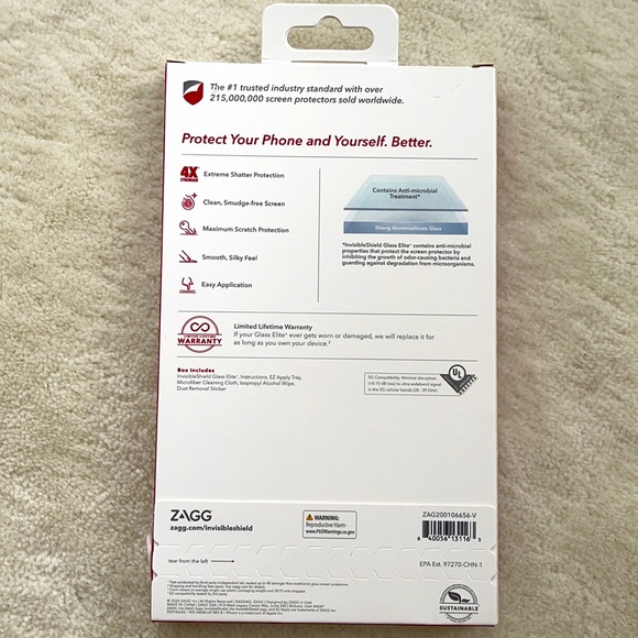 Invisible Shield Glass Screen Protector - Picture 2 of 3